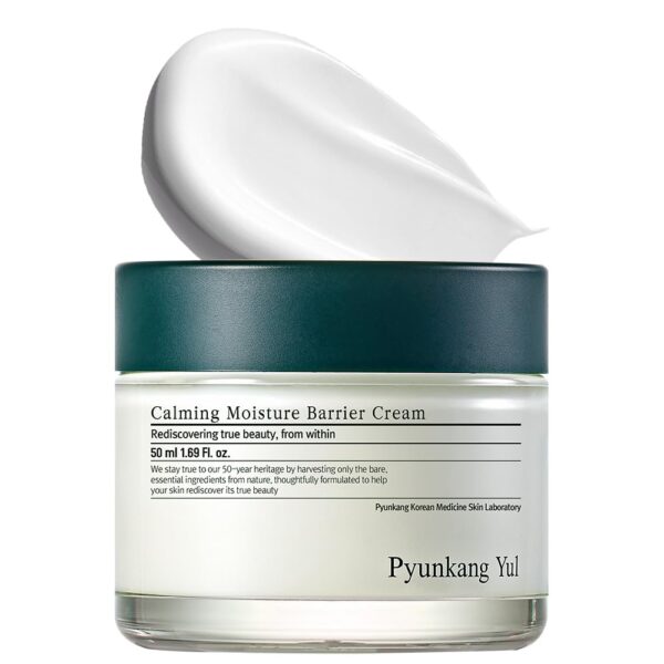 Pyunkang Yul [PKY Calming Moisture Barrier Cream Instantly Soothes Sensitive Skin, Hyaluronic Acid & Ceramide for Hydration, Vegan, Korean Skincare (1.69 Fl. Oz, 50ml)