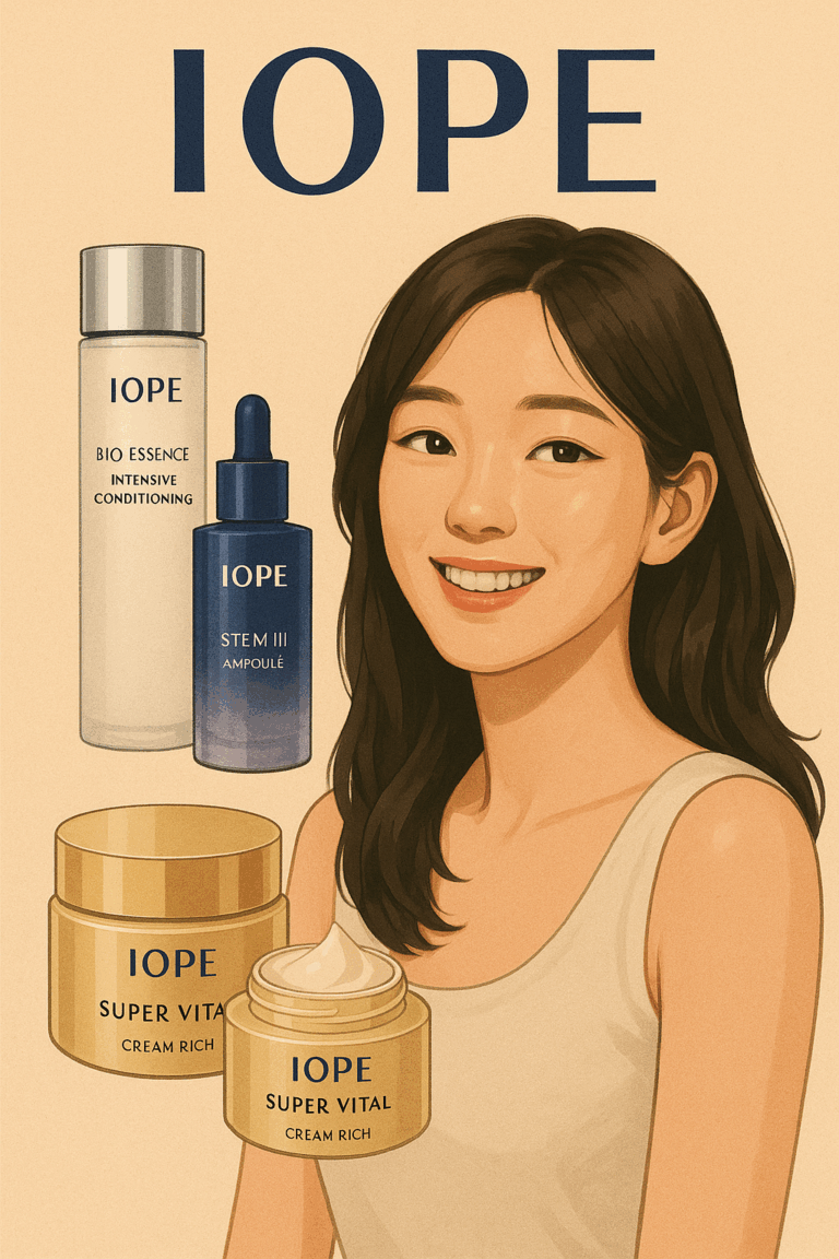 🌿 Radiant Skin Secrets: IOPE’s Science-Driven Skincare