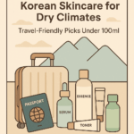 Korean Skincare for Dry Climates: Travel-Friendly Picks Under 100ml