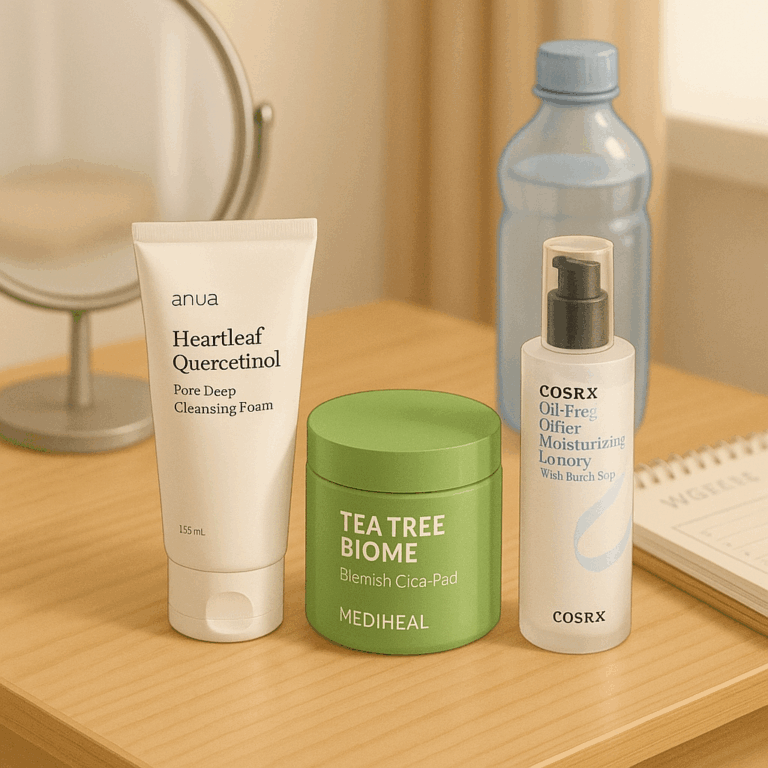 No Time, No Problem — Simple 3-Step K-Beauty Routine for Dorm Life